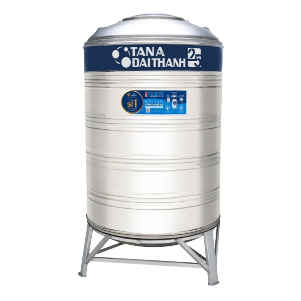 Bồn nước inox Tân Á Đại Thành 25 - 1000L Đứng (Ø920)